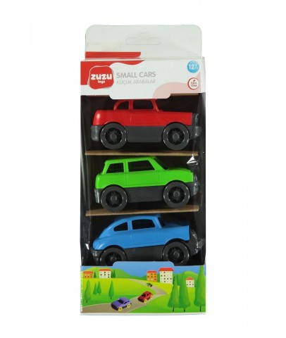 Zuzu Toys Küçük Arabalar 3 Lü 04010