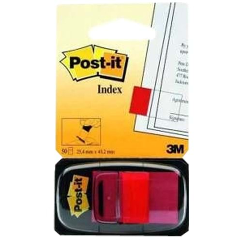 Post-İt İndeks 50 Lİ Kırmızı 680-1 (1 Adet)
