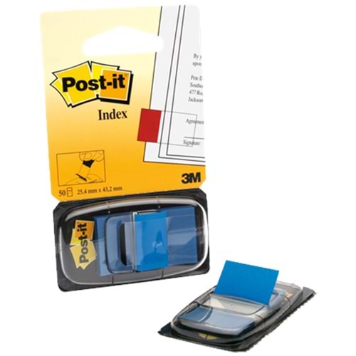 Post-it İndeks 50 Lİ Mavi 680-2 (1 Adet)