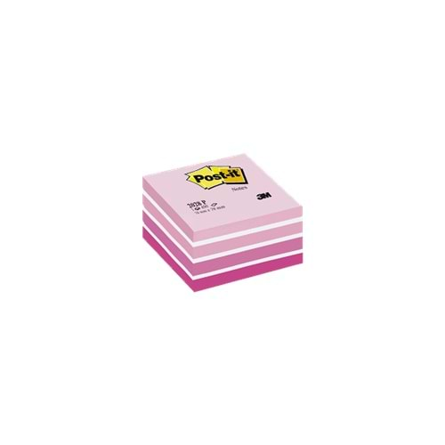 Post-it Yapışkanlı Not Kağıdı Küp 450 YP 76x76 Pembe Tonları 2028-P