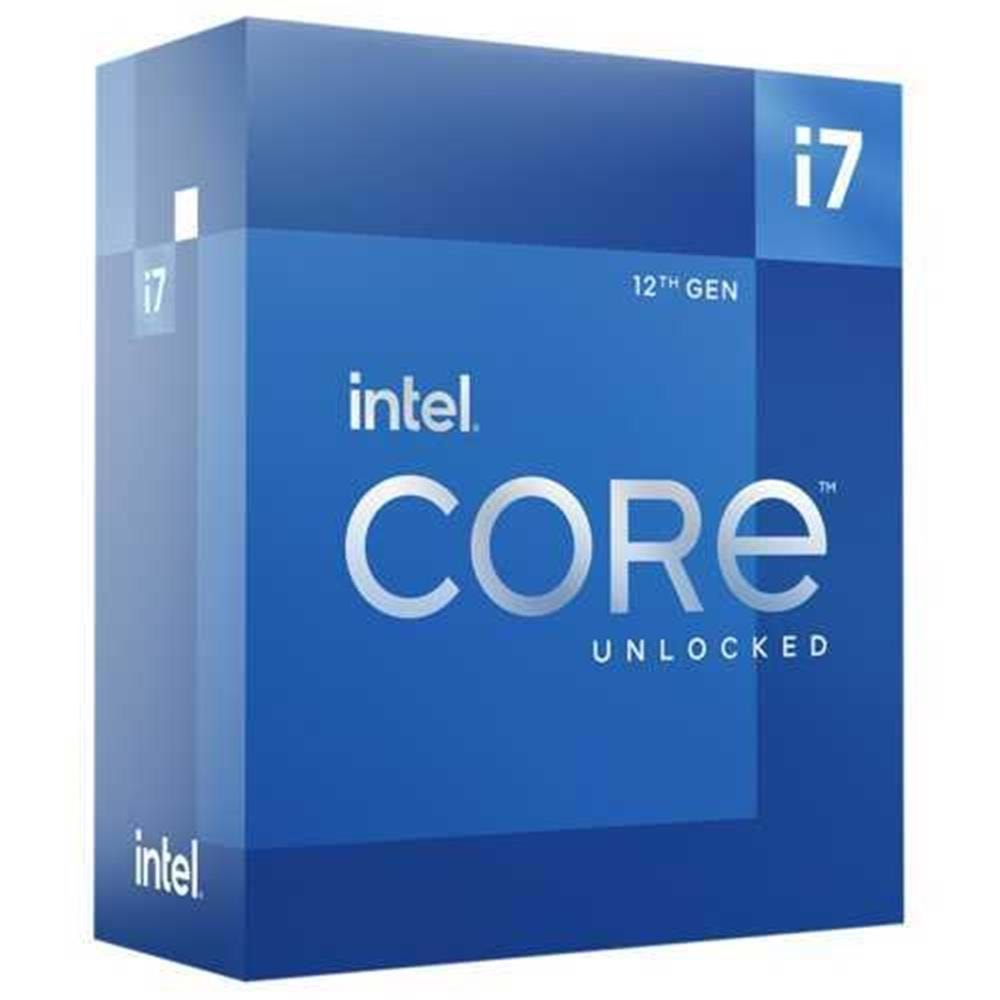 Intel Alder Lake Core i7 12700K 3.6Ghz 1700P 25Mb Box (Fansız) (125W) 12.Nesil Kutulu Box İşlemci