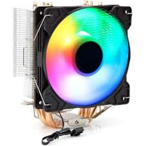 Dark Freezer X123 Duo 2x120mm Fixed RGB Fanlı Kule Tipi Soğutucu