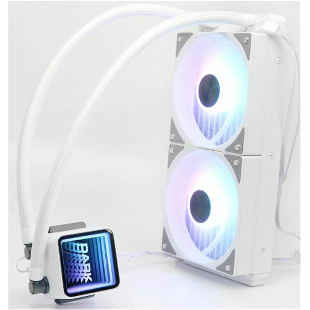 Dark DKCCW247W Freezer Beyaz 2025 Edition 240mm 250W TDP,Addresseble RGB LEDli Sıvı Soğutma