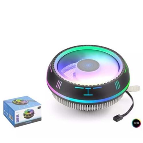 NODAR ND2552 Cool Storm CPU İşlemci Fan Combo UFO-R AMD - Intel RGB - Siyah