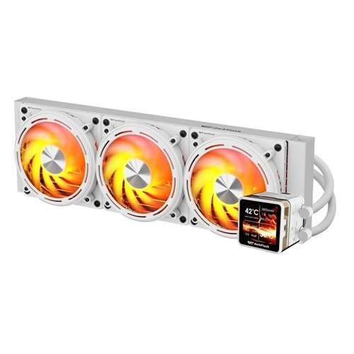 darkFlash DE360 AIO 360mm Liquid ntel-amd Beyaz Cpu Cooler