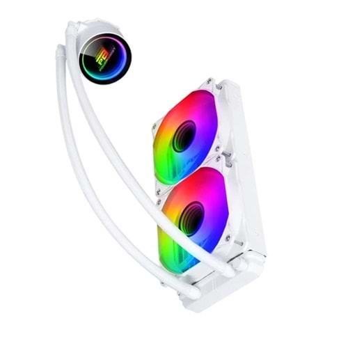 PowerBoost DEEP 240W ARGB Fanlı 240mm (LGA1700-AM4-AM5) Uyumlu Sıvı Soğutma Sistemi (Beyaz)