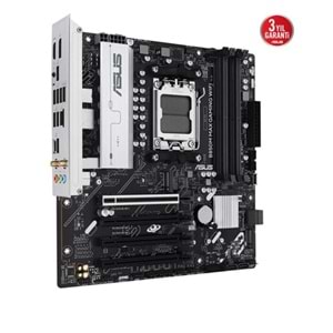 Asus B850M MAX GAMING WIFI 8000MHz (OC) DDR5 Soket AM5 M.2 HDMI DP mATX Anakart