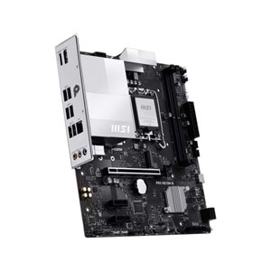 Msı Pro H810M-B Intel H810 Soket 1851 DDR5 6400+(OC)MHz mATX Gaming (Oyuncu) Anakart