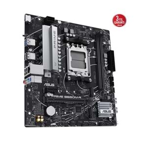 Asus Prime B650M-R 7200MHz (OC) DDR5 Soket AM5 M.2 HDMI mATX Anakart