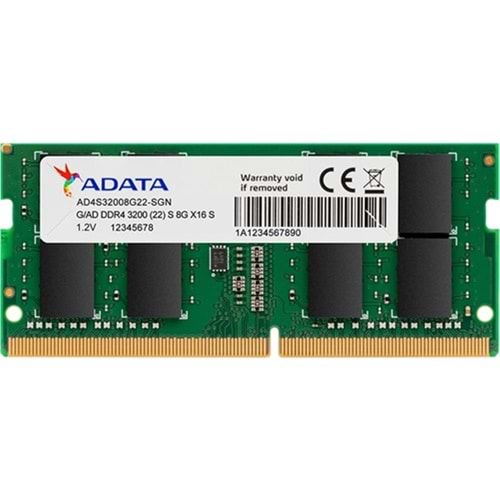 Adata 16GB DDR4 3200MHz 260Pin 1.2V Notebook Ram
