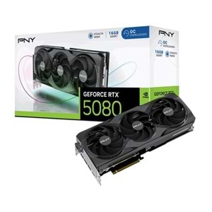 Pny RTX5080 OC VCG508016TFXPB1-O 256 Bit GDDR7 16 GB Ekran Kartı