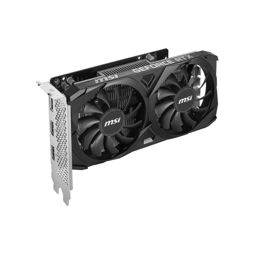 Msı VGA Geforce Rtx3050 Ventus 2x E 6g Oc RTX3050 6gb Gddr6 96B DX12 X8 (1xdp 2xhdmı) Ekran Kartı