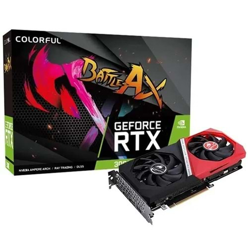 Colorful GeForce RTX 3060 NB Duo 12G V2 L-V 12GB GDDR6 192Bit DX12 Gaming (Oyuncu) Ekran Kartı