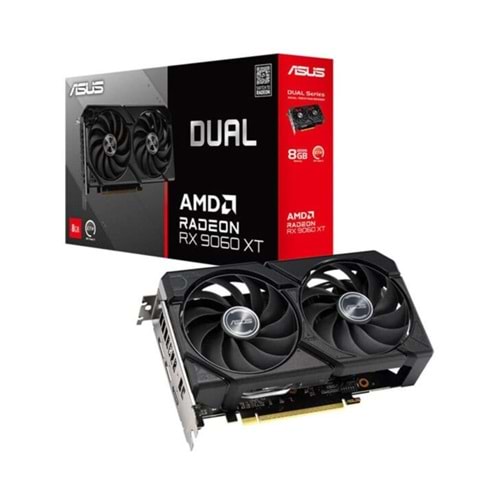 Asus Dual Radeon RX 9060 XT DUAL-RX9060XT-8G 8GB GDDR6 128 Bit Ekran Kartı