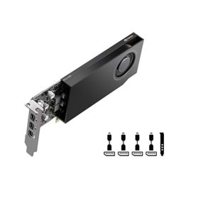 Pny Nvidia RTX A400 VCNRTXA400-PB 64 Bit GDDR6 4 GB Ekran Kartı (Aksesuarsız)