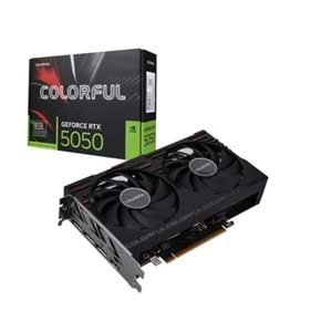 Colorful GeForce RTX5050 Gaming Duo 8GB-V Siyah AEAE1CLF0045 Ekran Kartı