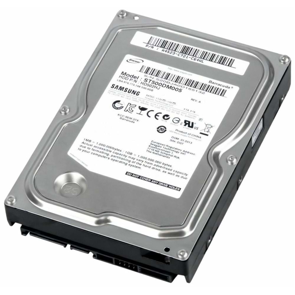 Seagate 500GB ST500DM005 BarraCuda SATA 3.0 7200 RPM 3.5