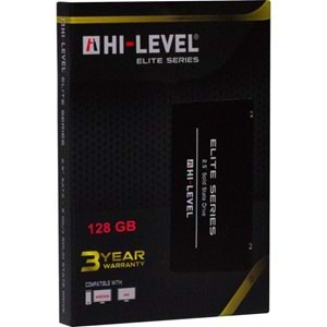 Hi-Level 128GB Elite 560MB-540MB-s Sata 3 2.5