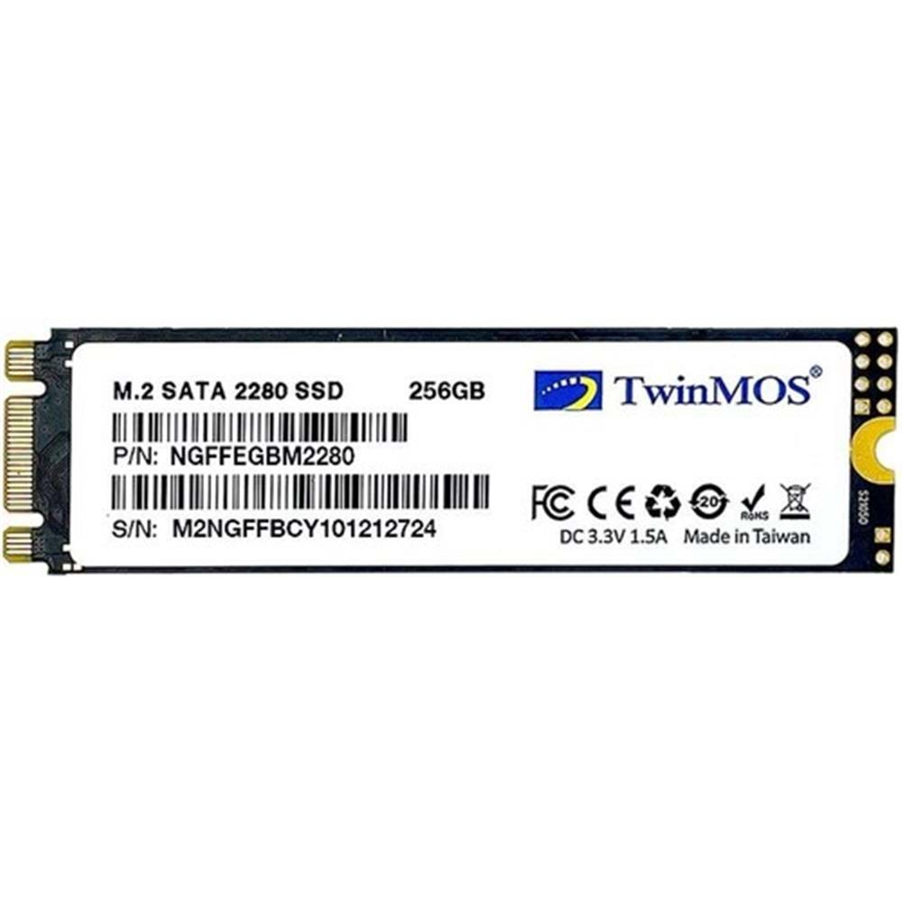 TwinMOS 512GB NGFFFGBM2280 M.2 2280 SATA3 SSD (580Mb-550Mb-s) 3DNAND Ssd Disk