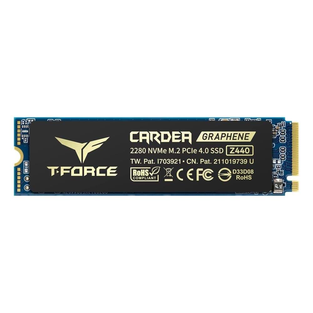 Team 1TB Team T-Force TM8FP7001T0C311 CARDEA ZERO Z440 5000-4400-MB-s M.2 Nvme PCIe Gen4 x4 SSD Disk