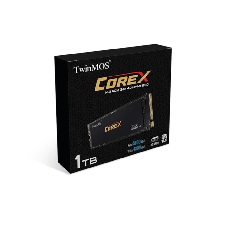 TwinMOS 1TB M.2 NVMe Okuma 5000- Yazma 4800MB Soğutuculu SSD-NVCX1TBG42280 Ssd Disk