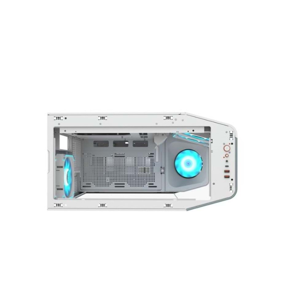 COUGAR CGR-58M6W-RGB FV270 RGB Gaming Beyaz Kasa