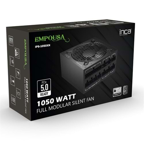 Inca IPS-1050XN 80 Plus Platinium 1050W PowerSupply