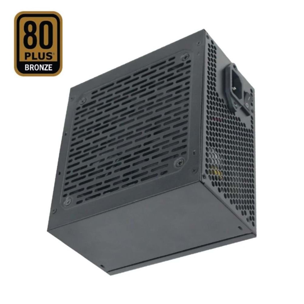PowerBoost BST-ATX600E 600W APFC 12cm Fanlı ATX PSU (Retail Box) Güç Kaynağı