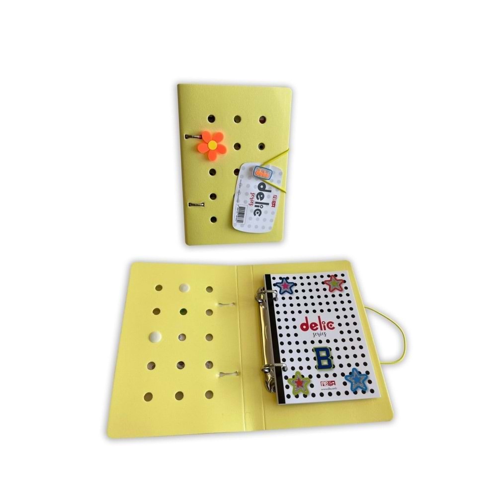 Delic Seri A6 Mek Klasör