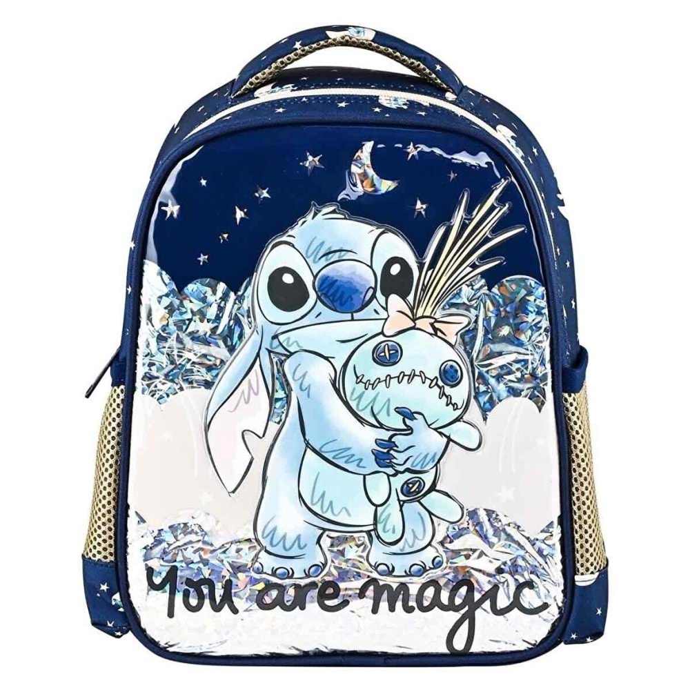 Ottonya Anaokul Çantası Stitch Brıck Magic
