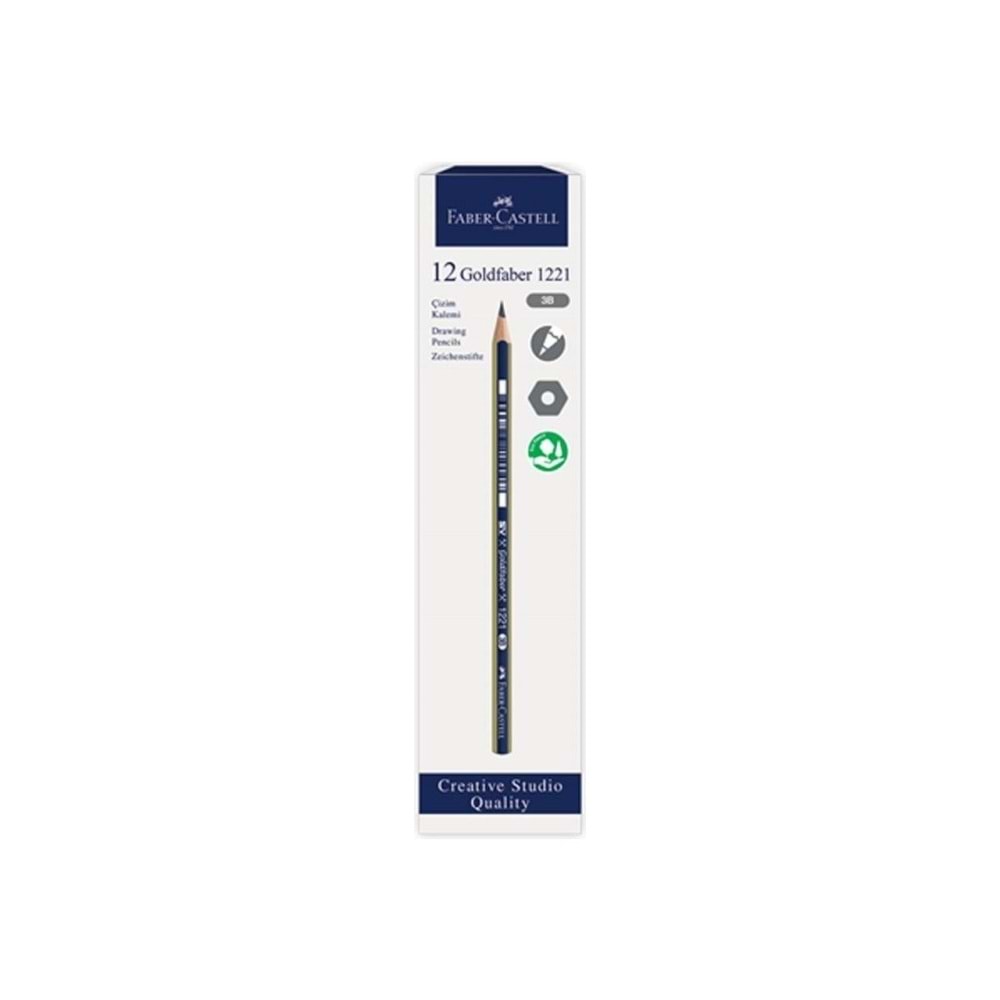 Faber-Castell Kurşun Kalem Dereceli Goldfaber HB 5165 000008 (1 Adet)