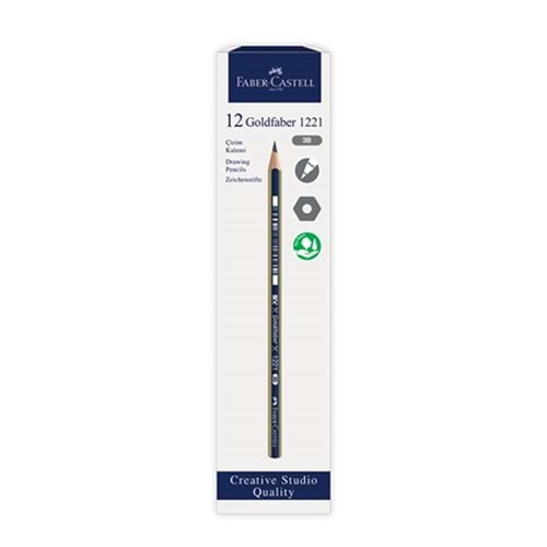 Faber-Castell Kurşun Kalem Dereceli Goldfaber 7B 5165 000015 (1 Adet)