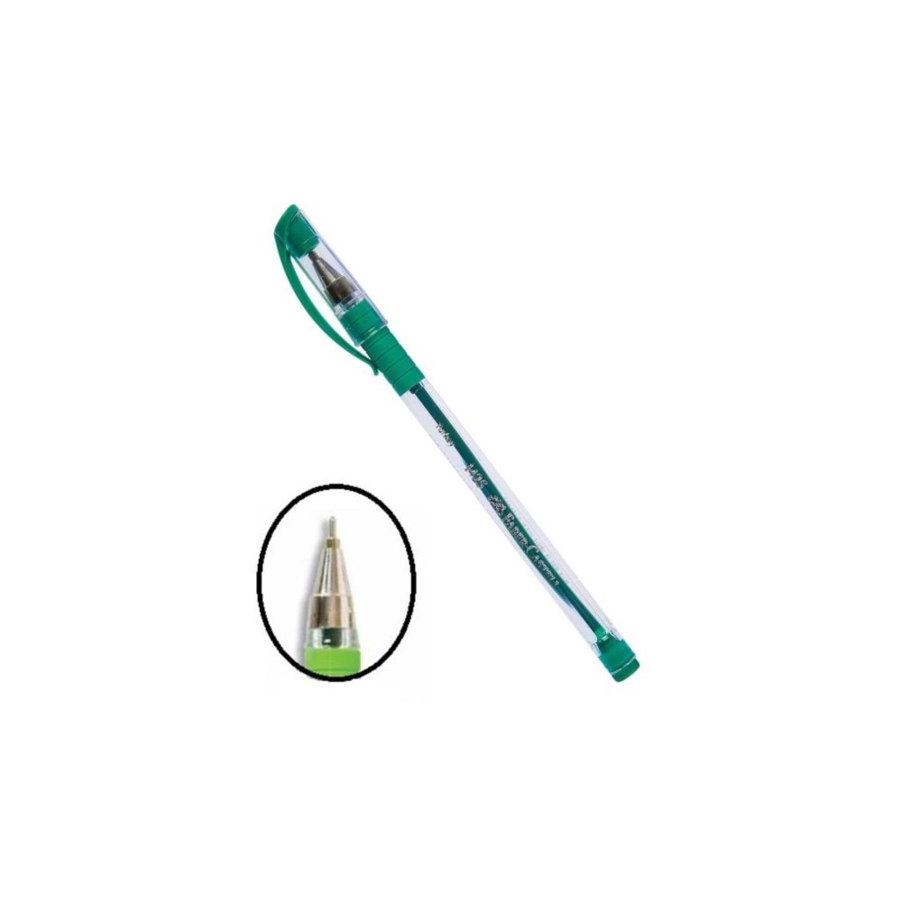 Faber-Castell Tükenmez Kalem Yeşil 1425 (1 Adet)