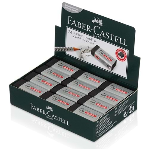 Faber-Castell Silgi Dust-Free Siyah Pvc-Free (1 Adet)