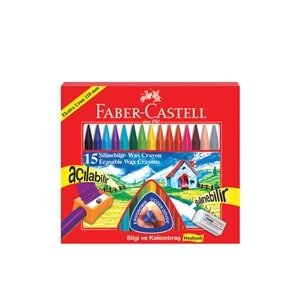 Faber-Castell Mum Boya Silinebilir 15 Renk 5281 122715