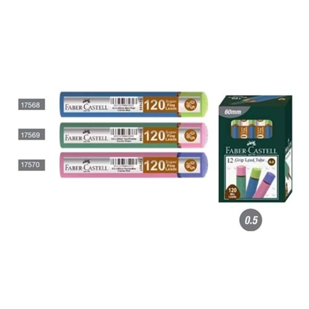 Faber-Castell Min Grip Soft T,kombo,Yeşil/Pembe 0.5 (1 Adet)
