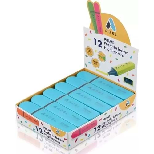 Adel Fosforlu Kalem Prime Mavi (1 Adet)