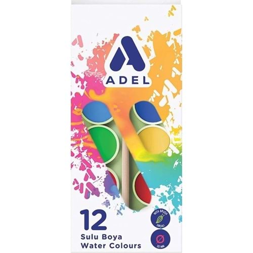 Adel Sulu Boya 28 MM 12 Renk 2025