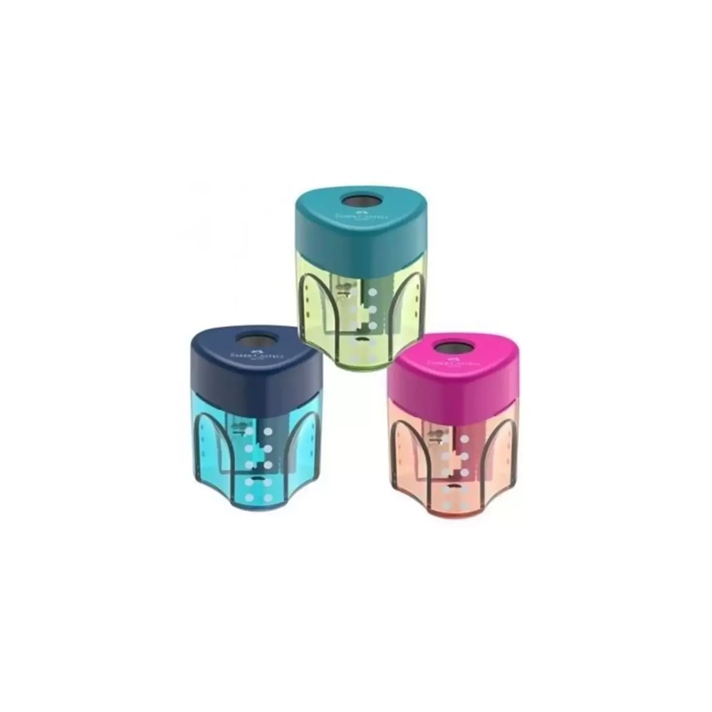 Faber-Castell Kalemtıraş Grip Auto Çift Hazneli Pastel 5140 183107 (1 Adet)
