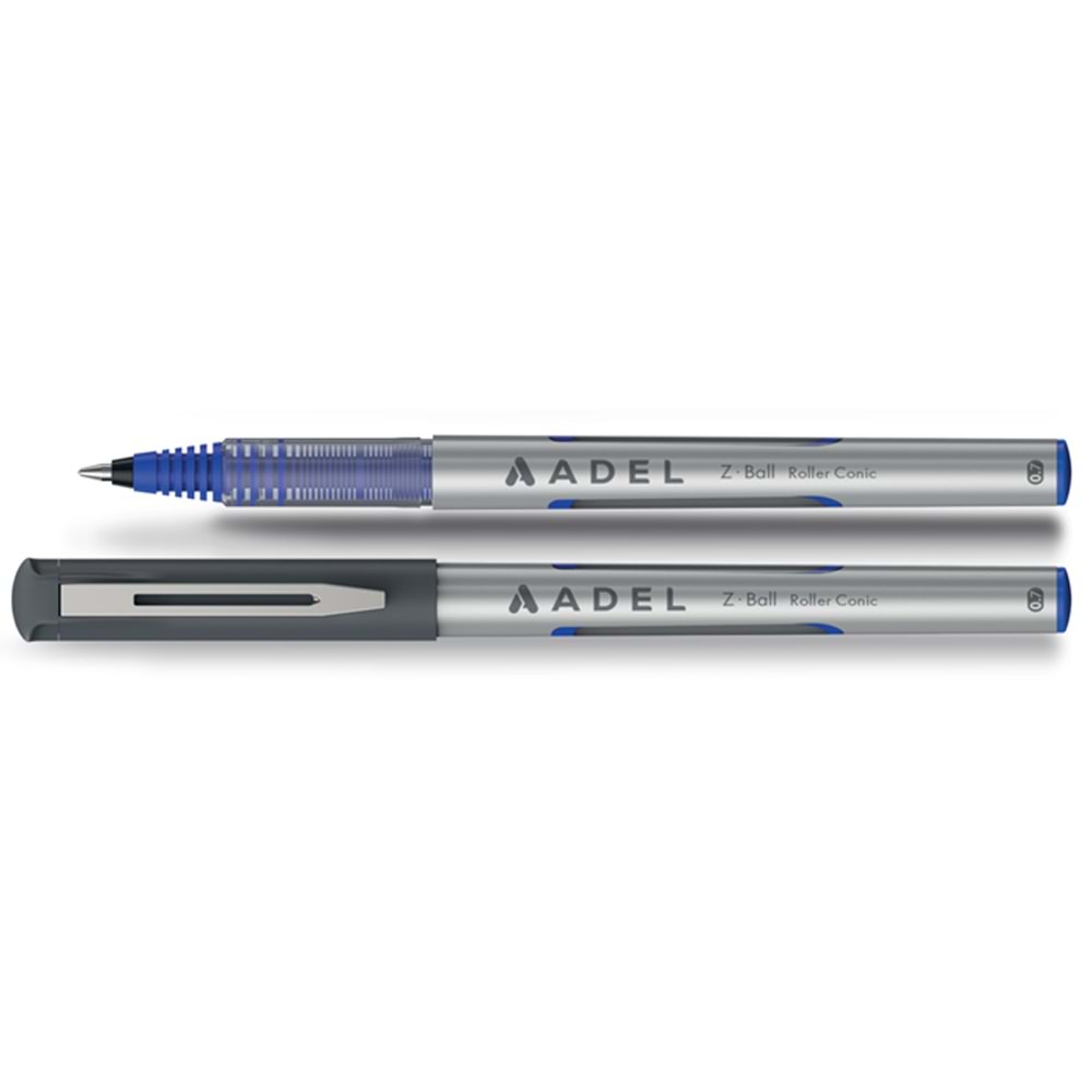 Adel Roller Kalem Z-Ball Konik Mavi (1 Adet)