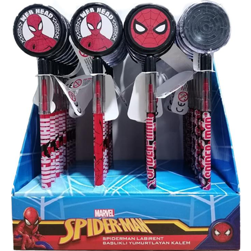 Spıderman Labirent Başlıklı Geçmeli Kalem Gv-Pam (1 Adet)