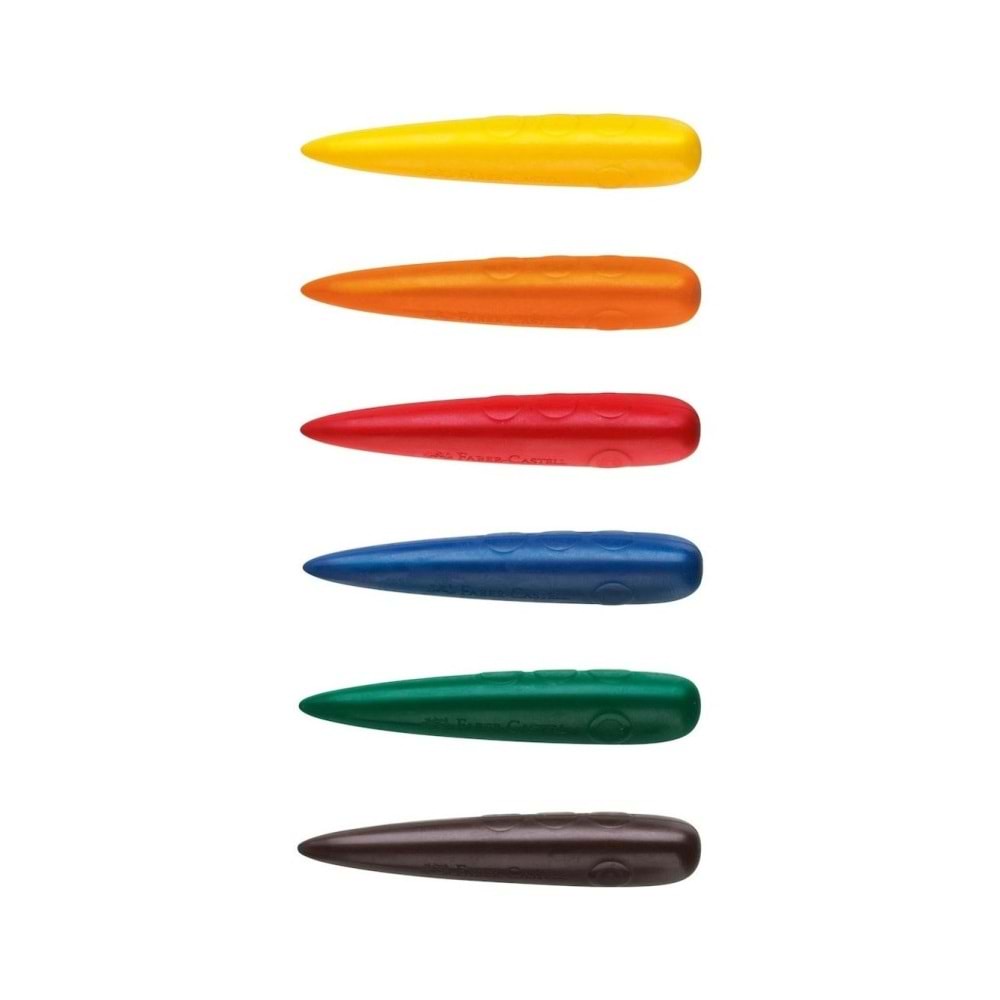 Faber-Castell Parmak Mum Boya 6 lı 528240404