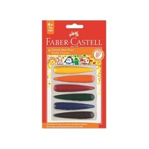Faber-Castell Parmak Mum Boya 6 lı 528240404