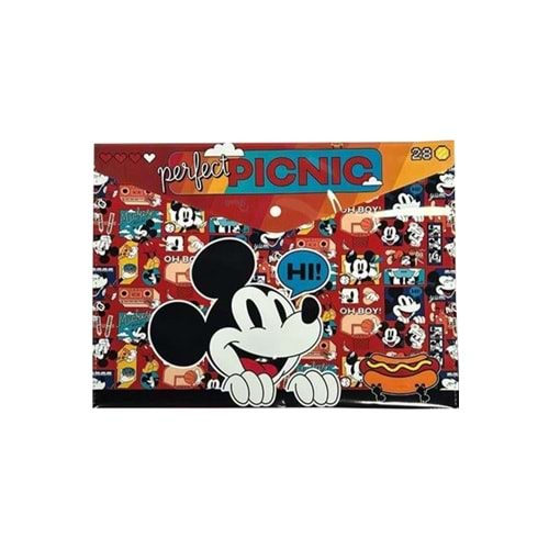 Dısney Mickey Picnic Çıtçıt Dosya 45414 (1 Adet)