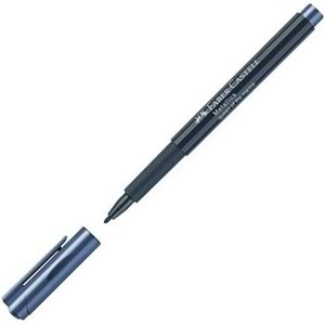 Faber-Castell Metalik Markör Deniz Mavisi 5040160753000 (1 Adet)