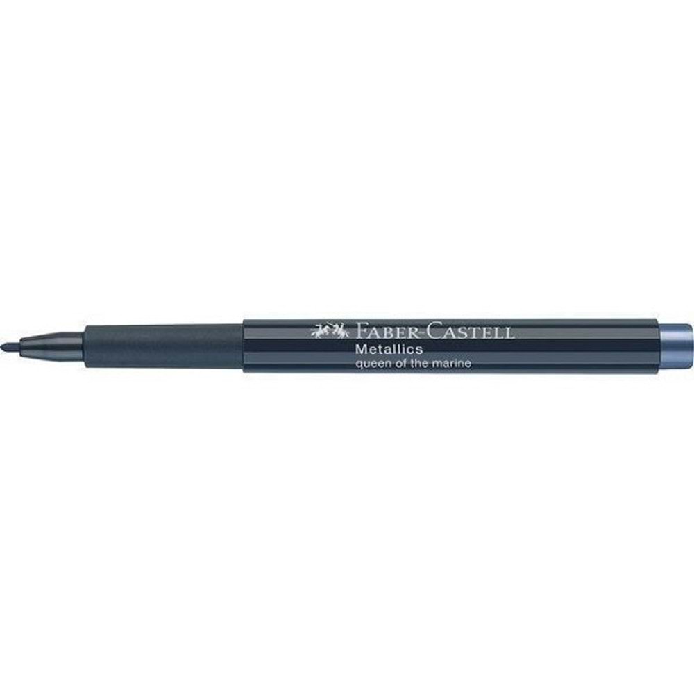 Faber-Castell Metalik Markör Deniz Mavisi 5040160753000 (1 Adet)