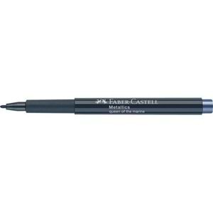 Faber-Castell Metalik Markör Deniz Mavisi 5040160753000 (1 Adet)