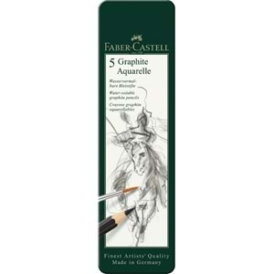 Faber-Castell Çizim Kalemi Grafit Aqr. 5 Li Metal Kt. 5160117805000