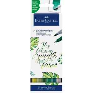 Faber-Castell Markör Aqua Çift Uç X6 Jng 5188164517000