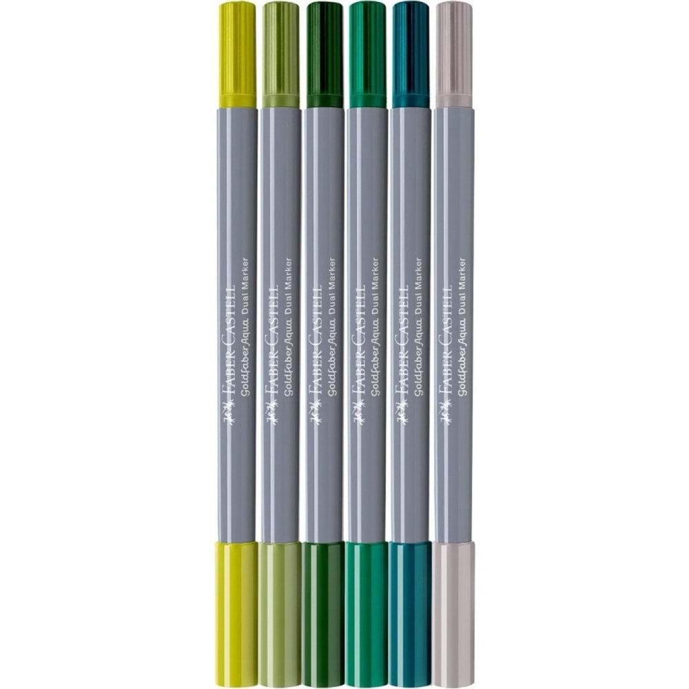 Faber-Castell Markör Aqua Çift Uç X6 Jng 5188164517000